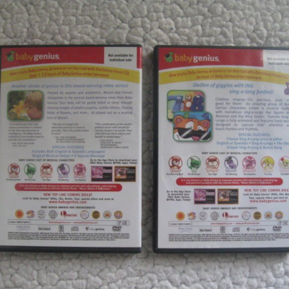 baby genius DVD/CD Collection - Picture 5 of 9
